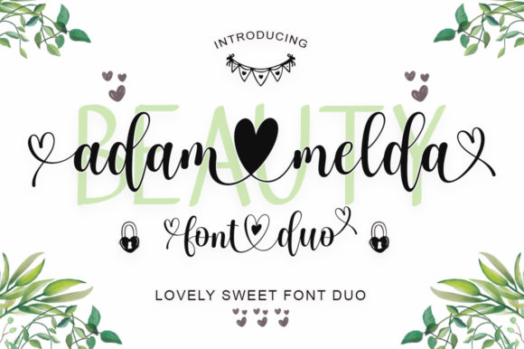 Adam Melda Lovely: The Perfect Font Pair for Chic Crafts