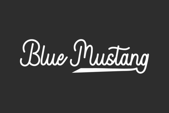 Blue Mustang: A Guide to Retro Typography and Modern Design