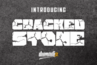 Cracked Stone: Integrating a Distinctive Typeface into Professional Design Workflows