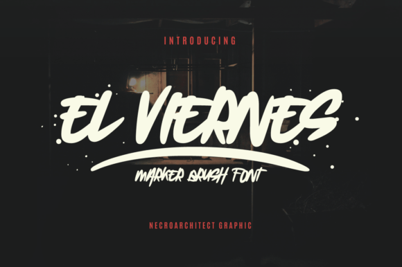 El Viernes: Energize Your Designs with Bold Marker Style