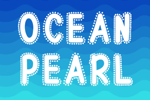 Ocean Pearl: A Display Font That Captures Coastal Elegance
