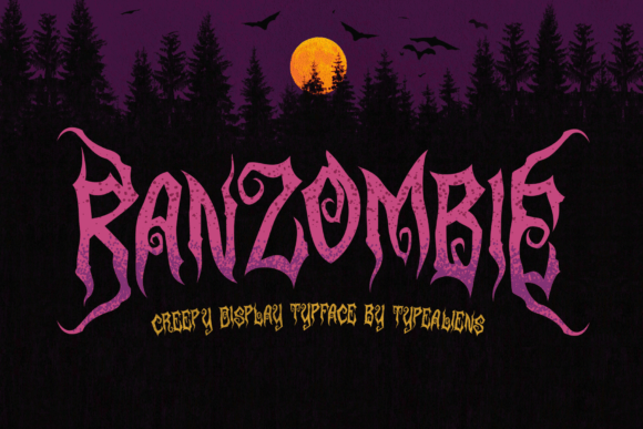 Ranzombie: Integrating Gothic Horror Typography into Strategic Visual Communication