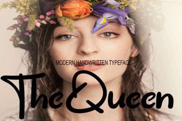 The Queen: A Handwritten Font for Modern Creators