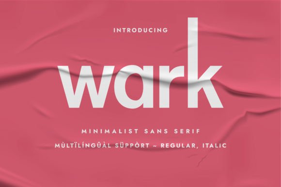 Wark: The Modern Sans Serif Font for Confident, Clean Design
